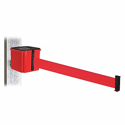 Belt Barrier 4-1/2 W x 4-1/4 H Red Belt