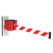 Belt Barrier Red/White Striped Belt