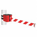 Belt Barrier Red Red/White Striped Belt