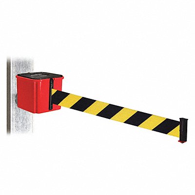 Belt Barrier Magnet Mount 4-1/2 W Red