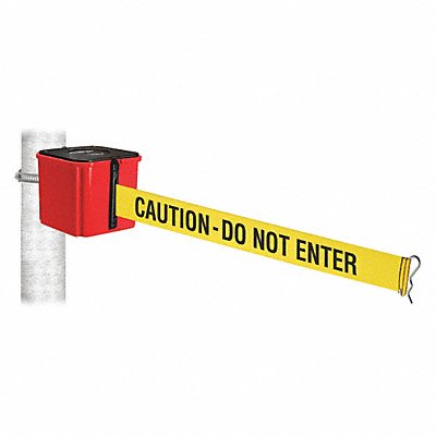 Belt Barrier Red Caution Do Not Enter