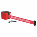 Belt Barrier 4 H Red/White Text Belt