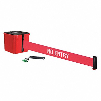 Belt Barrier 4 H Red/White Text Belt