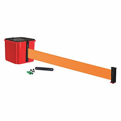 Belt Barrier 25 ft Belt L Orange Belt