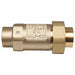 Dual Check Valve Bronze 3/4 FNPT