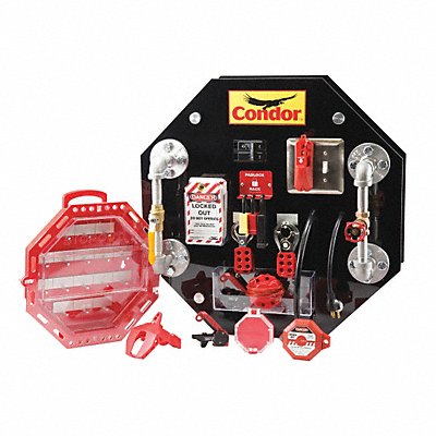 Lockout/Tagout Demo-Training Board Kit