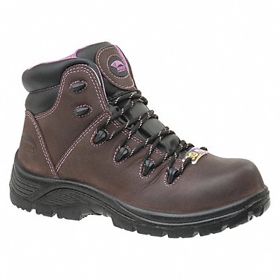 6-Inch Work Boot W 8 Brown PR