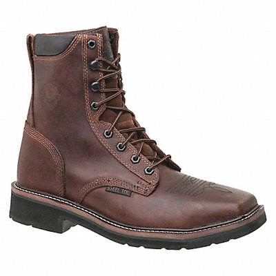 8-Inch Work Boot D 11 1/2 Brown PR