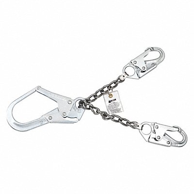 Restraint Lanyard Silver Fixed