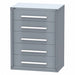 Weapon Storage Cabinet 5 Drawers 45 W