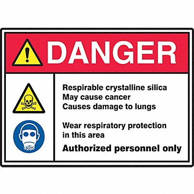 Safety Sign 14 inx20 in Vinyl