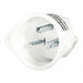 Flanged Inlet White 20 A Oval 5-20P