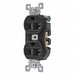 Receptacle Blk 20A 125VAC Duplex Outlet