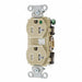 Receptacle Ivory 125VAC Tamper Resistant