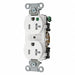 Receptacle White 125VAC Tamper Resistant