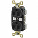 Receptacle Black 15A Weather Resistant