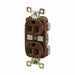 Receptacle Brown 15A Isolated Ground