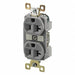 Receptacle Gray 20A Duplex Outlet
