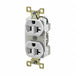 Receptacle White 20A Duplex Receptacles