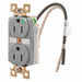 Receptacle Gray 15A 5-15R NEMA Config.