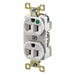 Receptacle White 15A 5-15R NEMA Config.