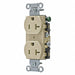 Receptacle Ivory 20A 125VAC Side Winning