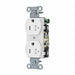 Receptacle White 20 A 2P3W Side 1PK