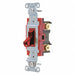 Wall Switch 20A Red 1-Pole Type Toggle
