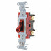 Wall Switch 20A Red 2-Pole Type Toggle