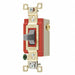 Wall Switch 20A Gray 1-Pole Type Toggle
