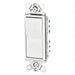 Wall Switch 15A White 1-Pole Type Rocker