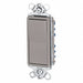 Wall Switch 15A Gray 3-Way Type Rocker