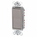 Wall Switch 20A Gray 3-Way Type Rocker