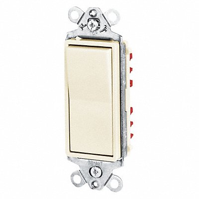 Wall Switch 20A Ivory 3-Way Type Rocker