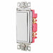 Wall Switch 20A White 4-Way Type Rocker