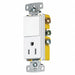 Combo Device White 1P Switch and Recpt