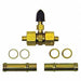 In-Line Schrader Valve Automotive Gold