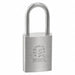 Padlock 7/8 in Rectangle Silver