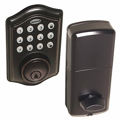 Electronic Deadbolt Oil Rubbed Bronze