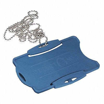 Swipecard Holder Plastic Blue PK25