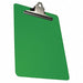 Clipboard Letter Size Plastic Green