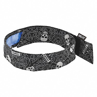 Evaporative Cooling Bandana Black/White