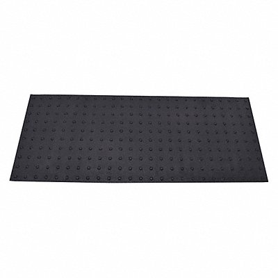 ADA Warning Pad Black 5 ft L 1 Depth