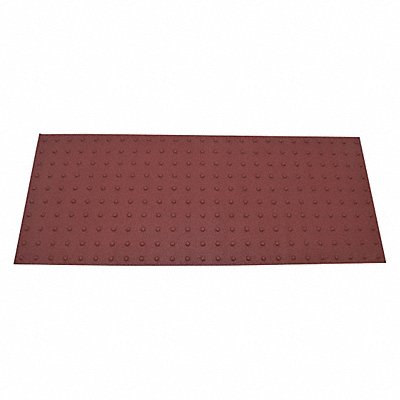 ADA Warning Pad Red 5 ft L 1 Depth