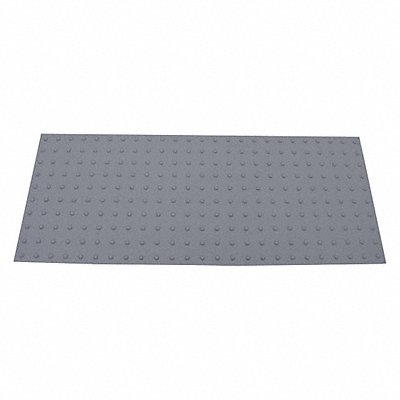 ADA Warning Pad Gray 5 ft L 1 Depth