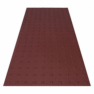 ADA Warning Pad Red No Anchors Required