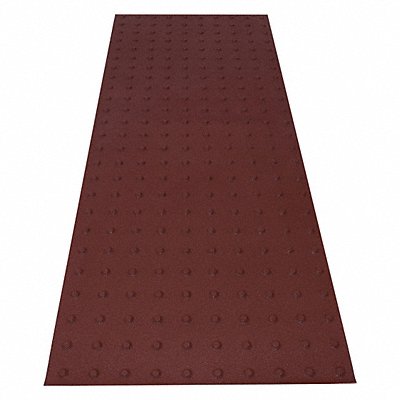 ADA Warning Pad Red 5 ft L Glue Down