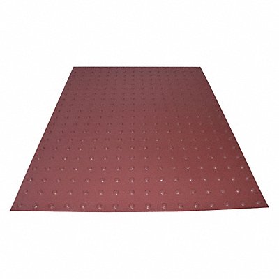 ADA Warning Pad Red 4 ft L Peel  Stick