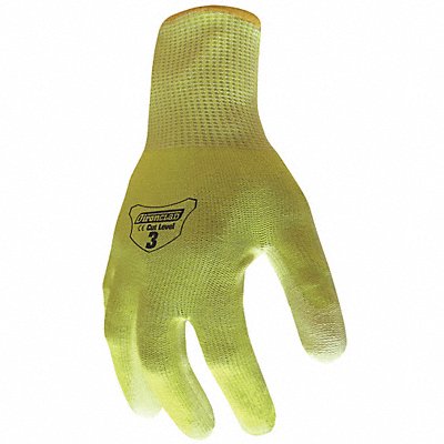 Knit Gloves Hi-Vis Yellow Size M PR