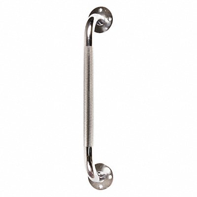 Grab Bar Steel Chrome Plated 16 in L